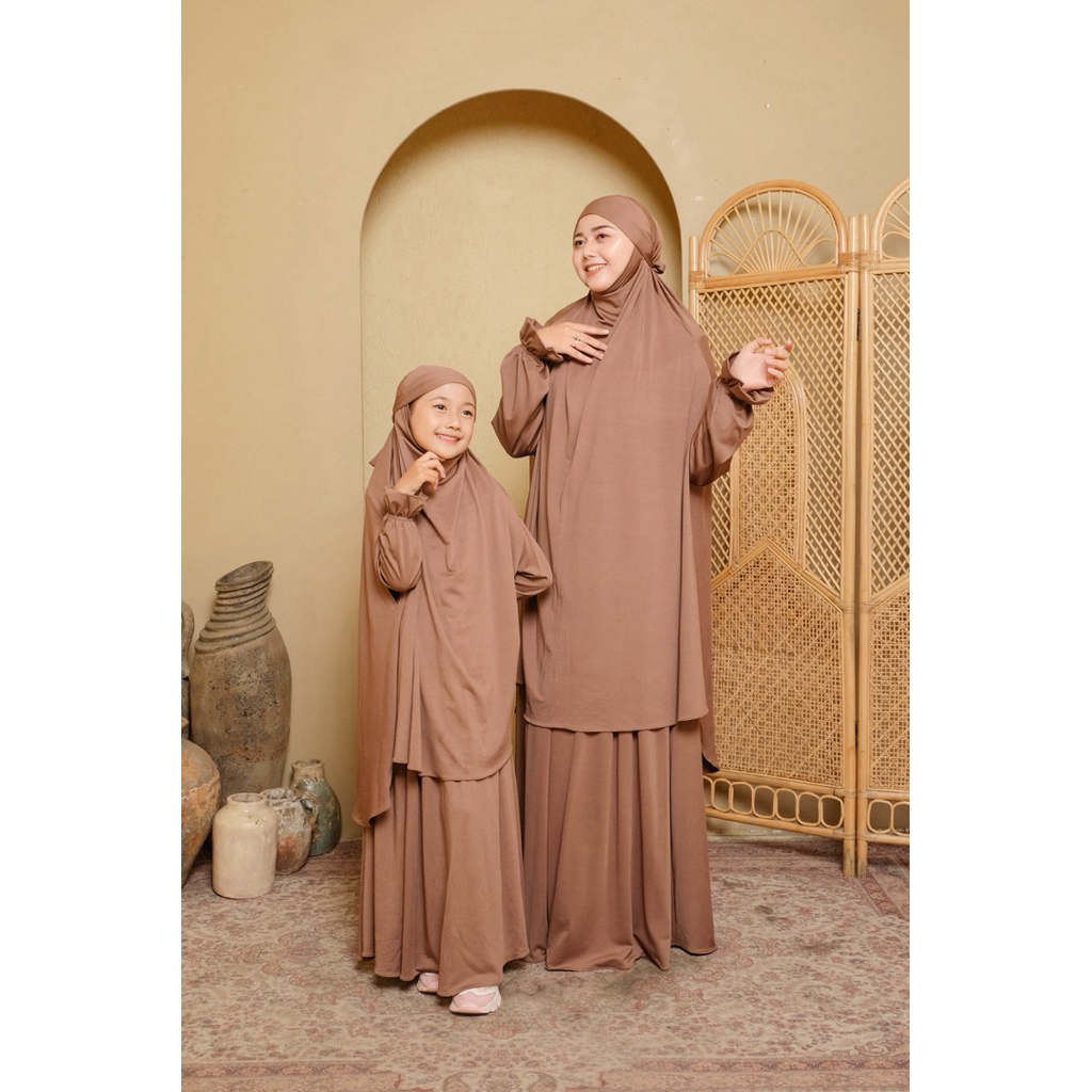 ABAYA FRENCH KHIMAR SERIES SITI PATIMAH / ABAYA UMRAH HAJI / GAMIS SET KHIMAR / ABAYA CADAR