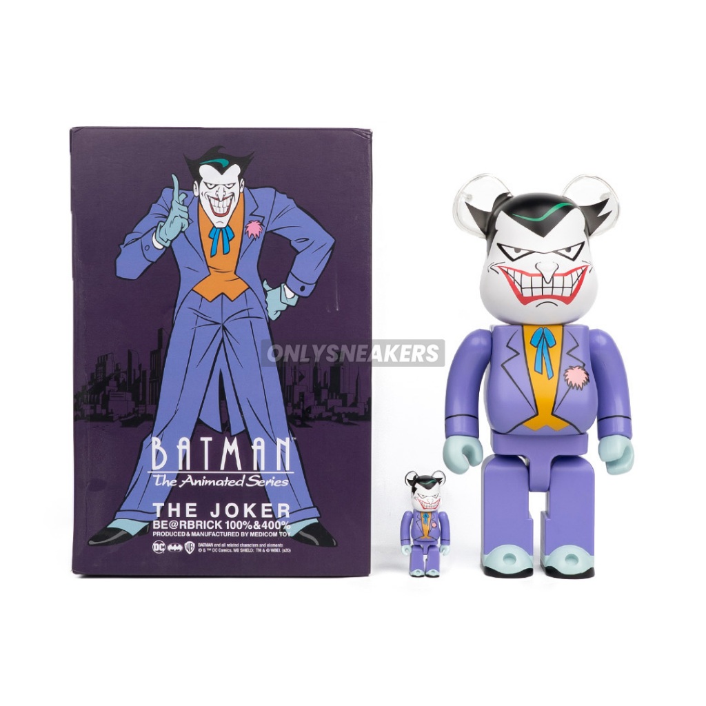 BEARBRICK THE JOKER 100% 400%
