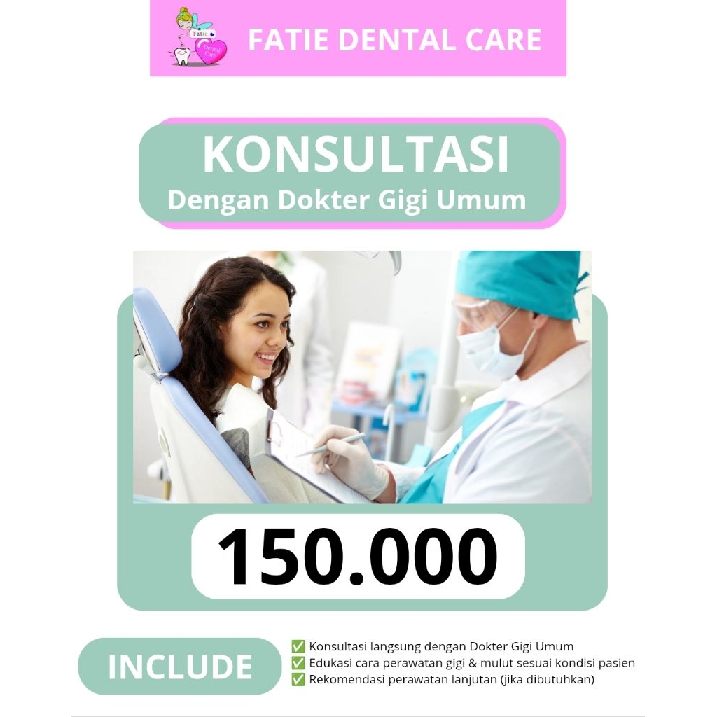 Konsultasi Dengan Dokter Gigi Umum