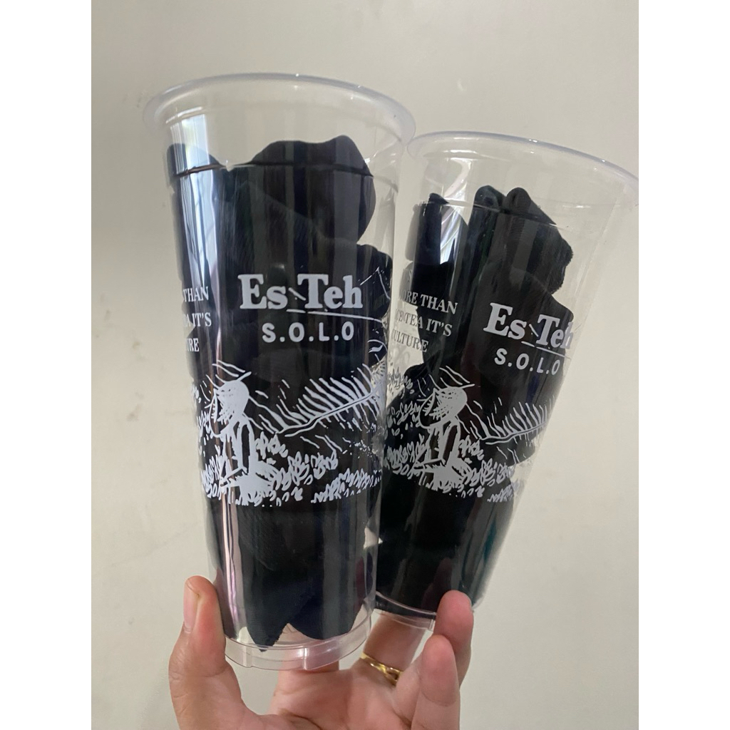 HOK 22OZ SLIM-ES TEH JUMBO-SABLON + CUP|TEH SOLO |TEH CANDU|BEST TEA|TEH NUSANTARA|TEH DESA