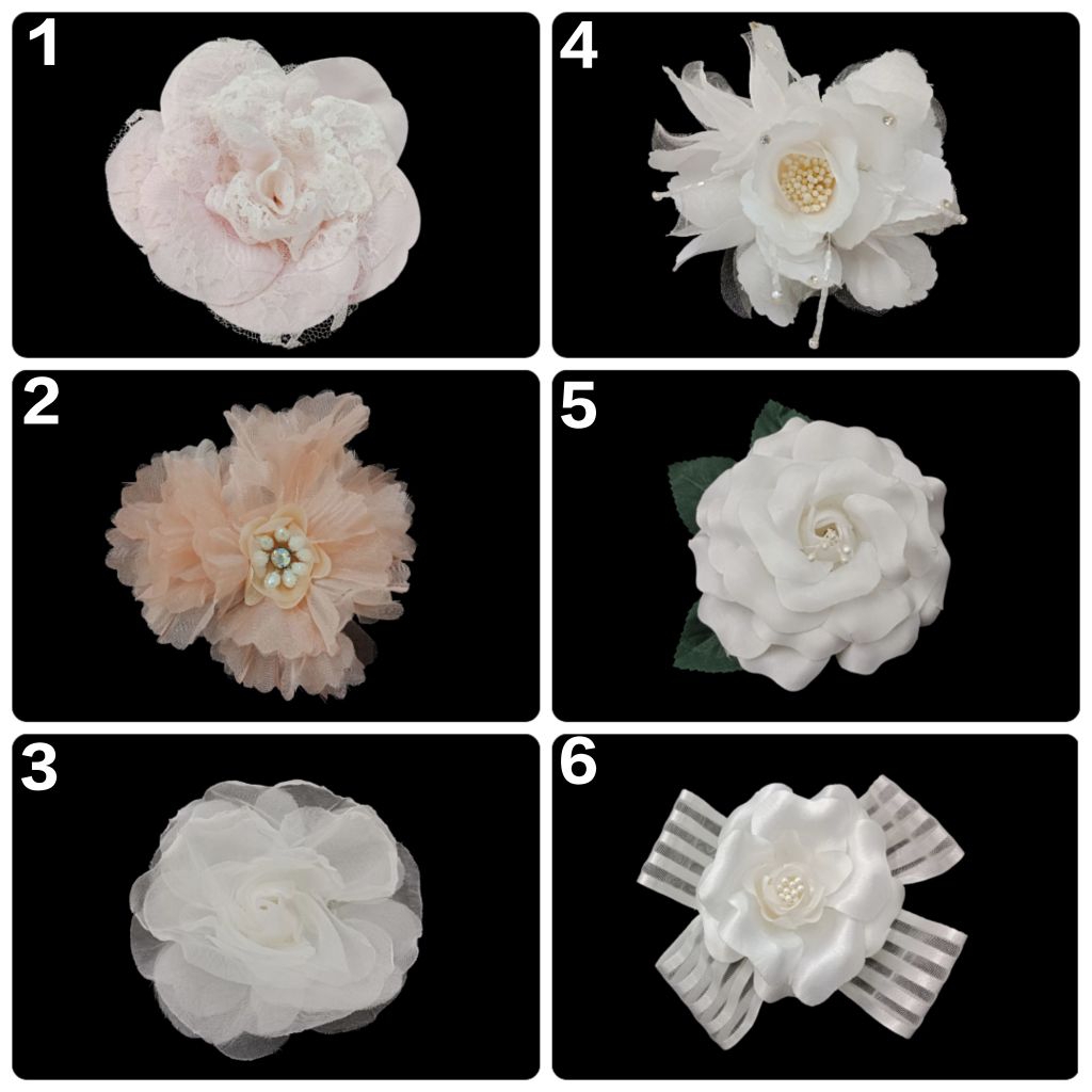 Bunga Korsase,Bunga Bahu,Bunga Hiasan Rambut,Bunga Aksesoris Rambut/Gaun