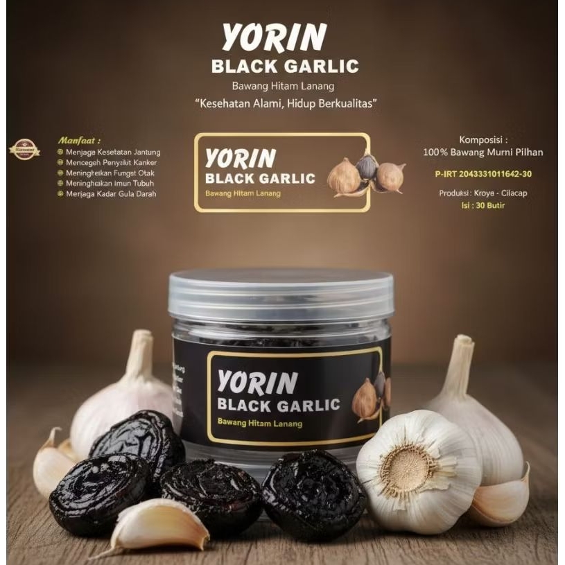 Black Garlic Kating dan Black Garlic Solo