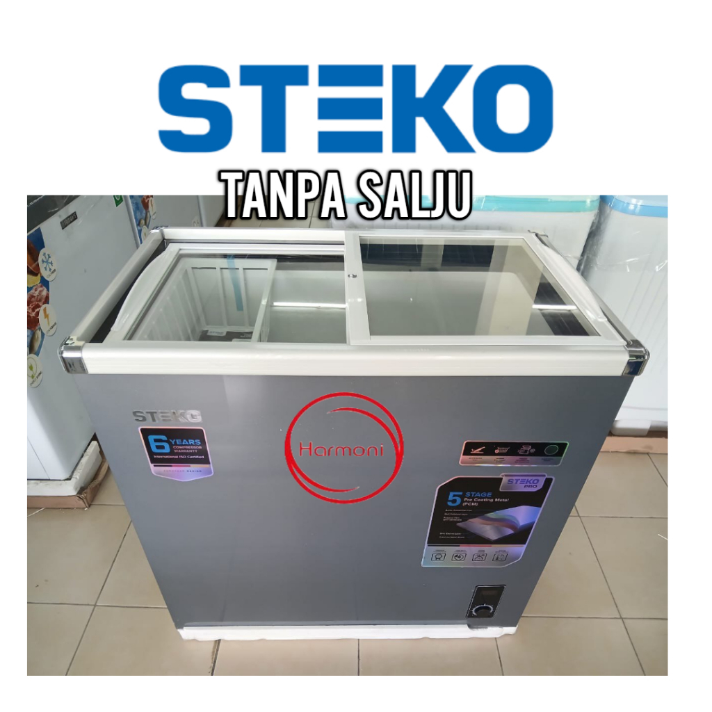 FREEZER BOX STEKO SLEDING TANPA SALJU