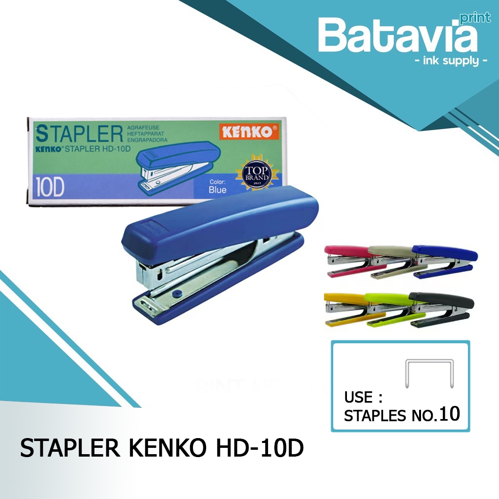 STAPLER KENKO HD-10D | STAPLER KECIL | 1 PCS