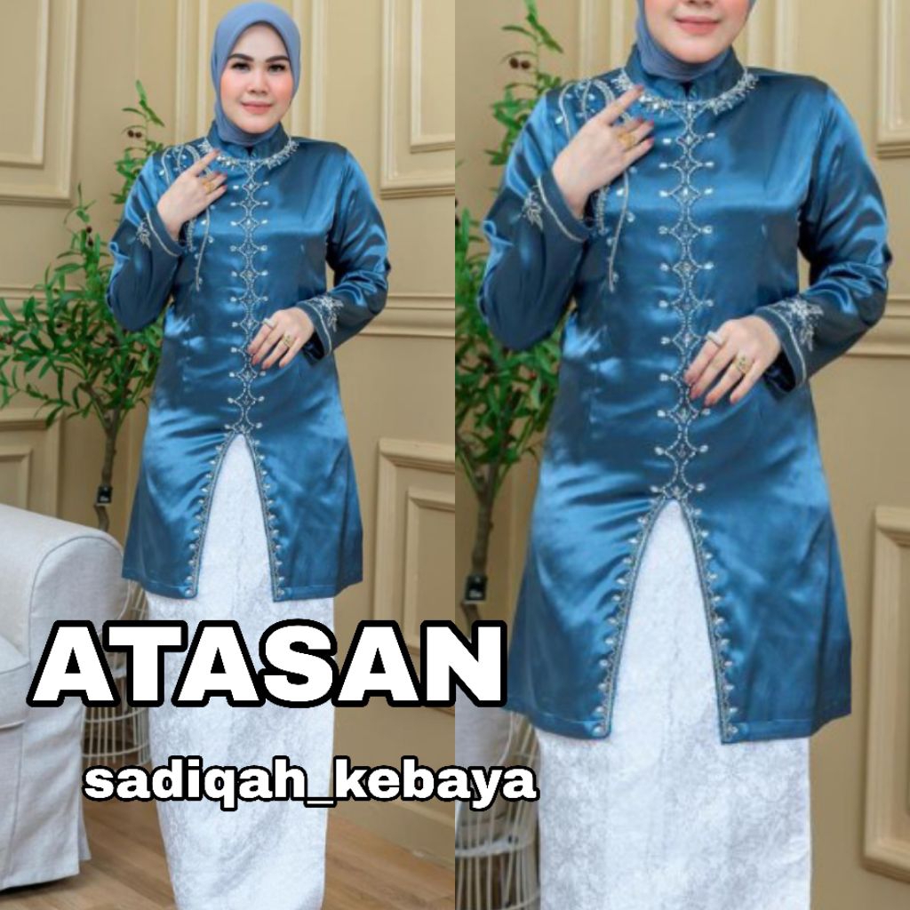 ATASAN BAJU KURUNG MELAYU MODERN / KEBAYA KURUNG // ATASAN KEBAYA MELAYU