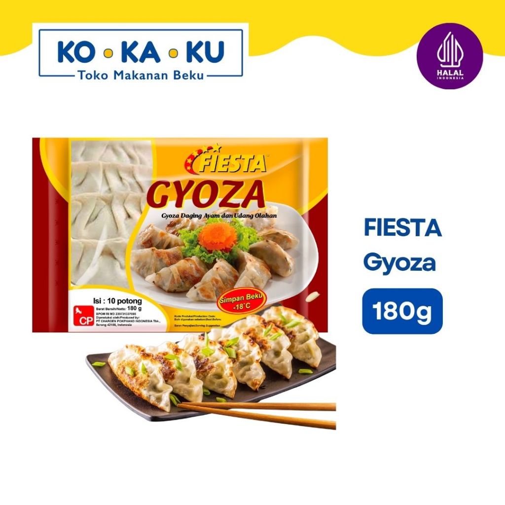 Fiesta Gyoza Ayam & Udang 180g