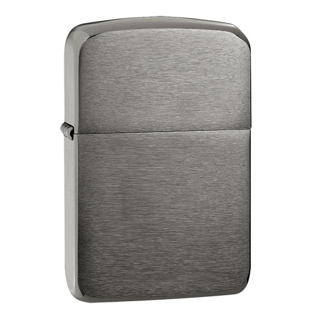 Zippo 24096 1941 Replica, Brushed Black Ice
