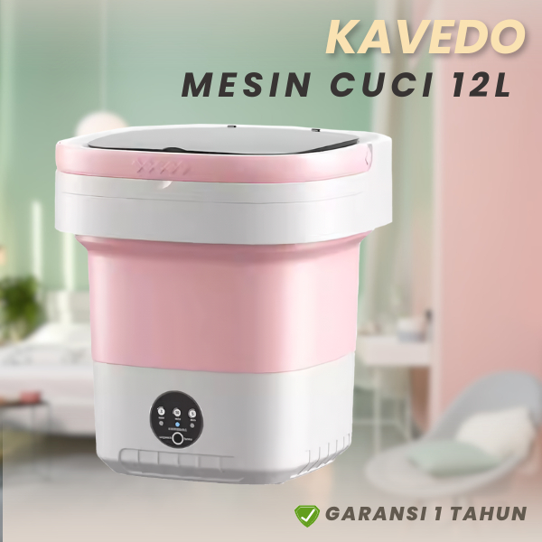 Mesin Cuci Mini Dan Pengering Pakaian Digital/ Mesin Cuci Lipat Kapasitas 12L