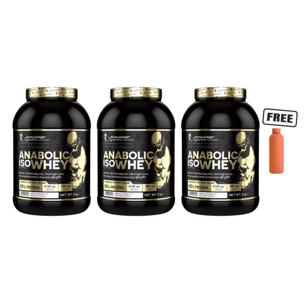 KEVIN LEVRONE Paket 3 Anabollic Isowhey