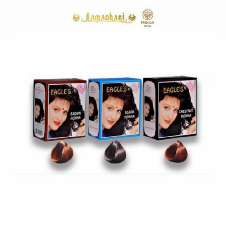 Henna Rambut Eagle's Henna Bubuk Original