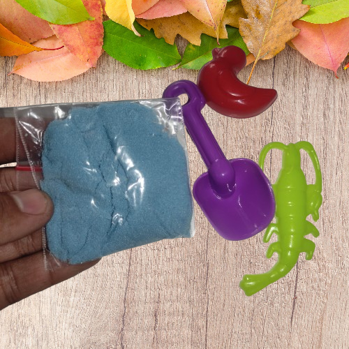 Mainan Pasir ajaib + Cetakan 3 pcs lucu mainan anak edukasi