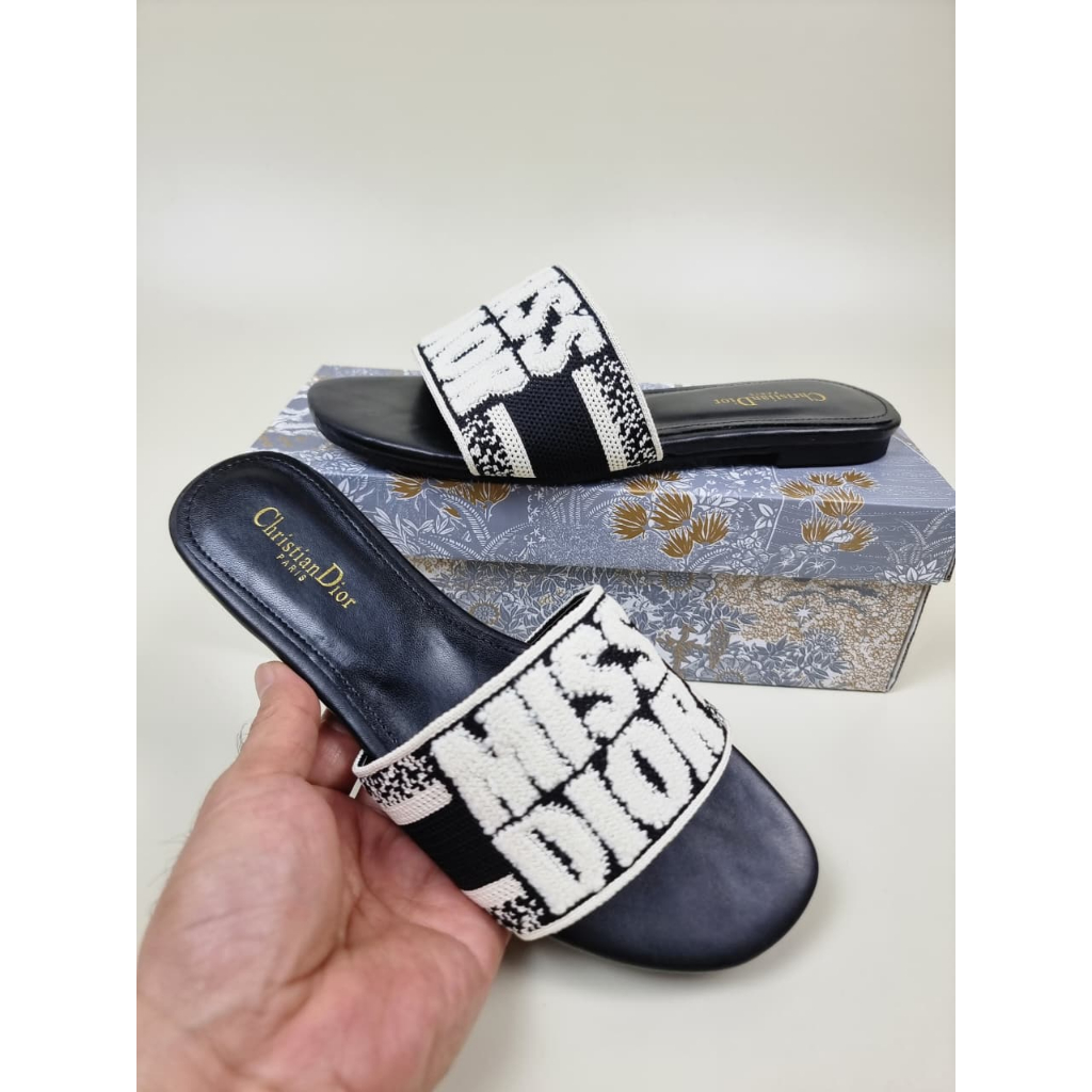 Sandal wanita Dior YC-8969-1 Dway Slide
