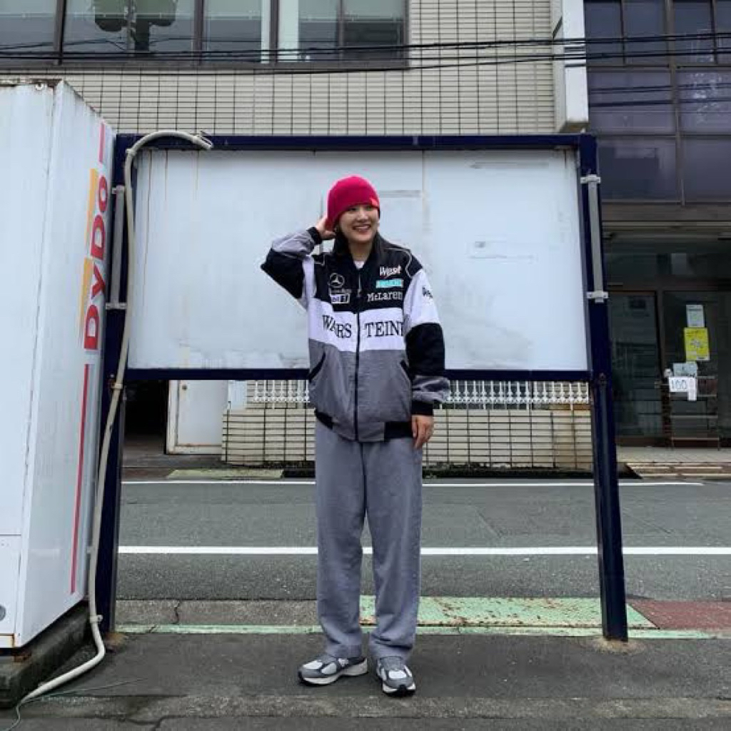 jacket vintage mercedes benz X MClaren F1 super cakep banget