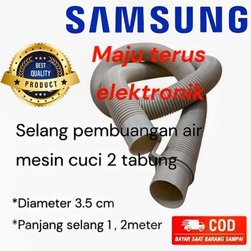 Selang pembuangan mesin cuci samsung  original/ selang mesin cuci samsung 2 tabung