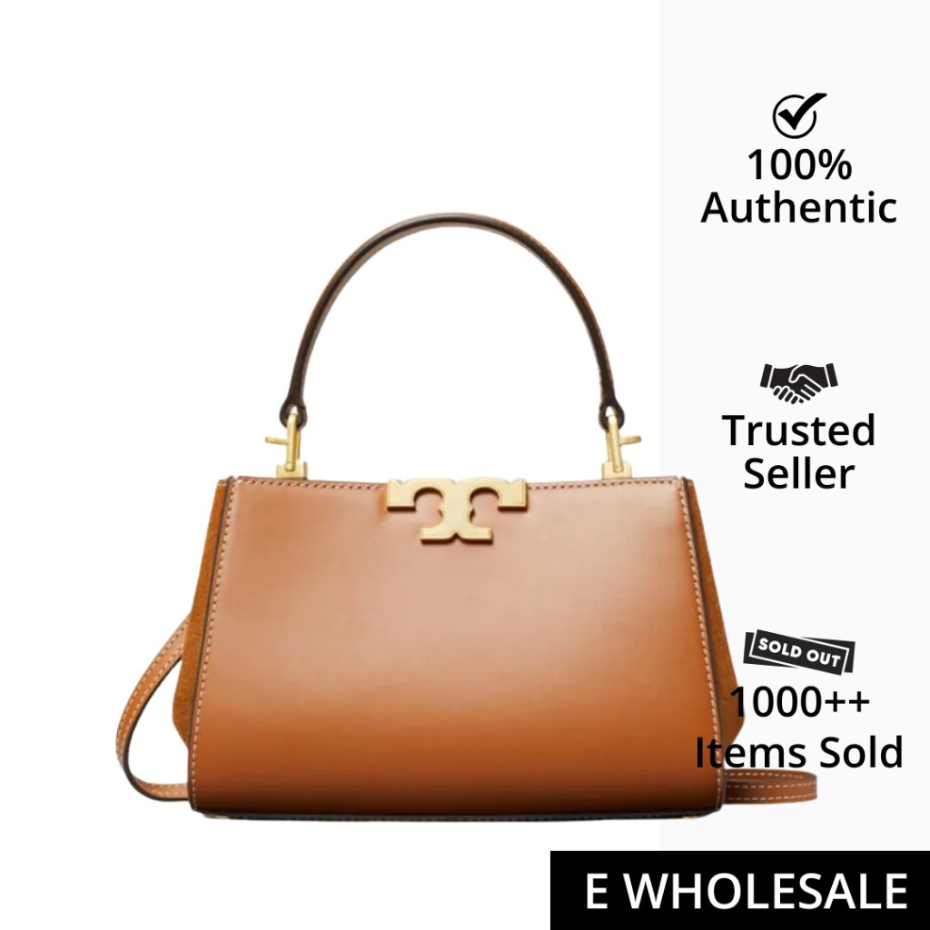 Tory Burch Eleanor Mini Satchel Whiskey