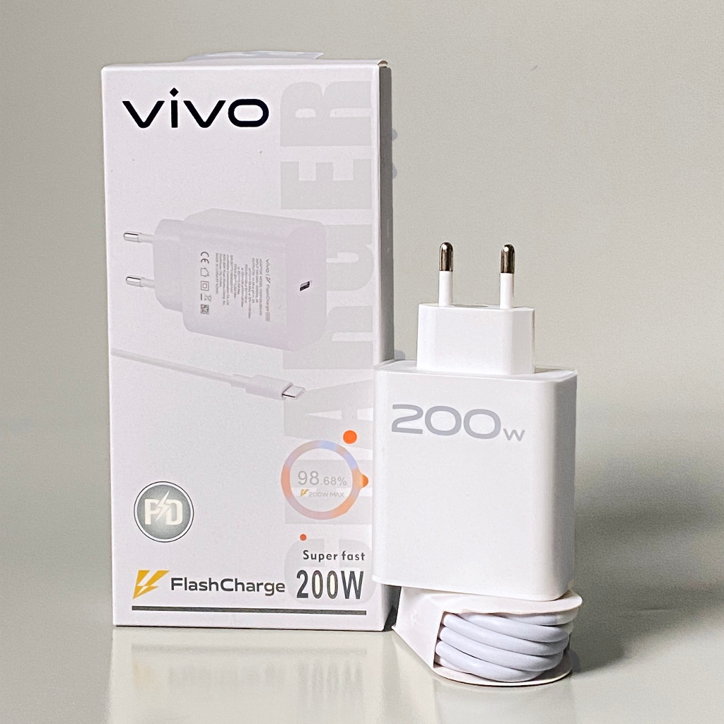 Charger Vivo 200 Watt | 120 Watt Original Turbo Charger