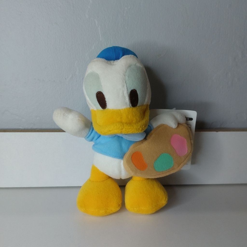 Boneka donald duck painting original disney sega