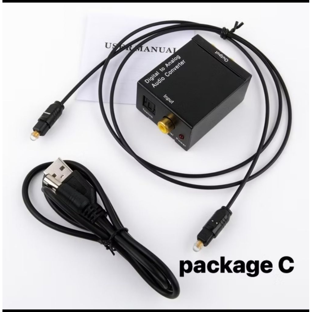 Digital To Analog Audio Converter /Digital To Analog Audio Converter Toslink