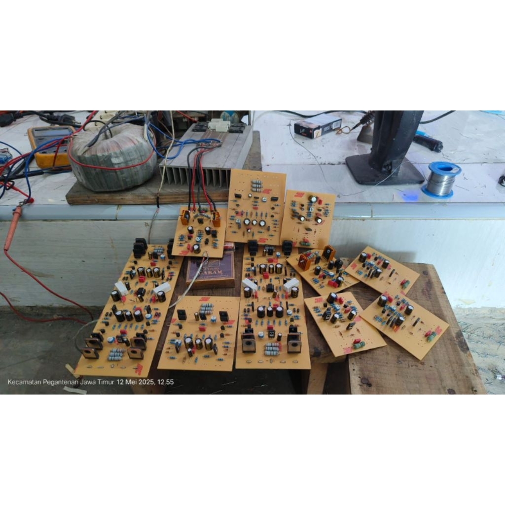 Driver amplifier BTL 500 watt