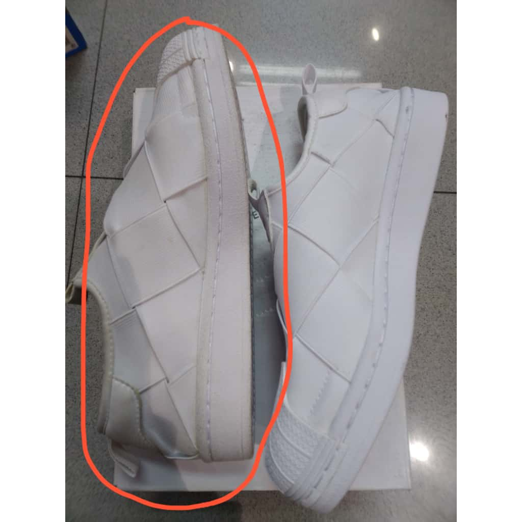 BARANG EX DISPLAY sepatu Adidas Wmns Superstar Slip-on FV3186 SIZE=4.5=37.5