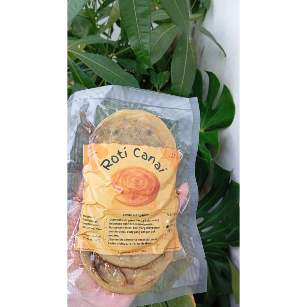 Roti Canai Cokelat Frozen