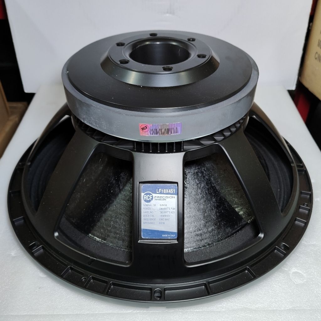Komponen Speaker / 18 Inch / RCF LF18X451 Grade A / VC 4.5 IN / LF18 X451 LF 18 X451 18X451 Magnet 3