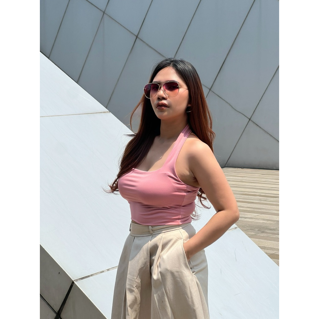 kacamata fashion pria wanita LV PINK Sunglasses
