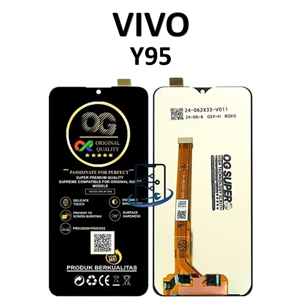 LCD TOUCHSCREEN VIVO Y95 FULLSET ORIGINAL