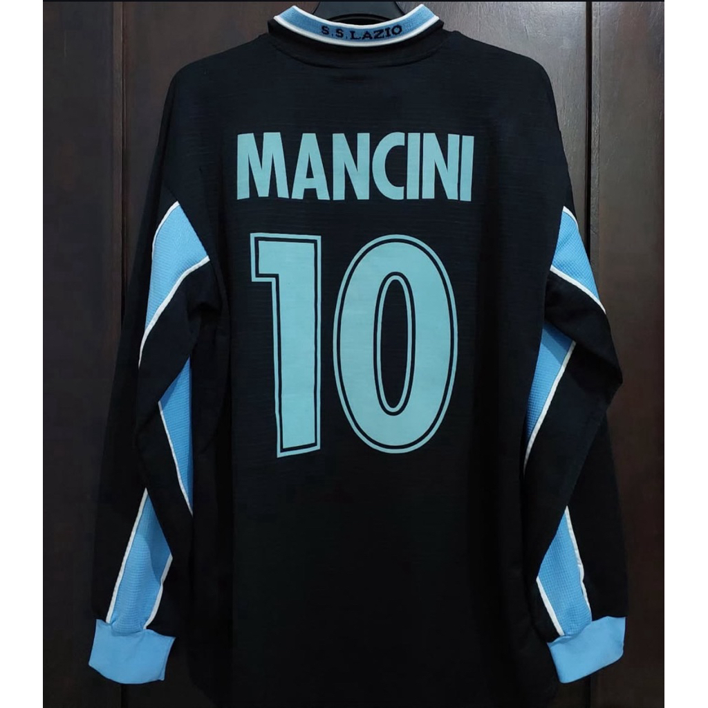 JERSEY Lazio RETRO 1998 98 1999 2000 1997 1996 third 99 00 97 96 blokecore Skena Full longsleeve Pan