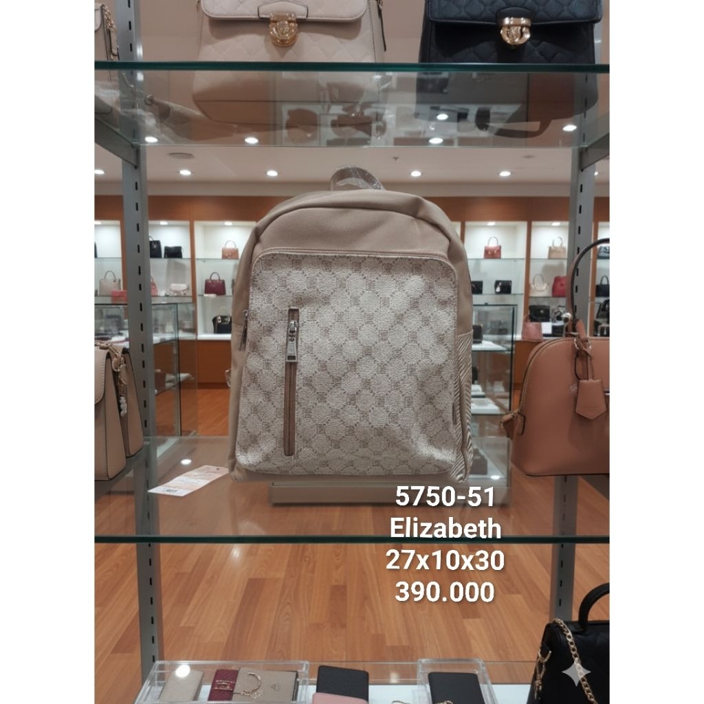 Tas wanita ransel elizabeth stylis untuk kerja dan kuliah