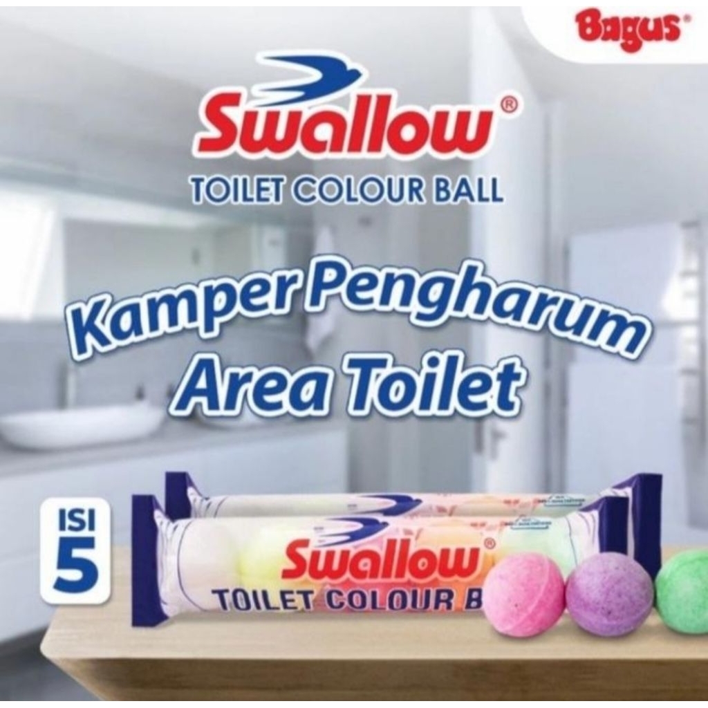 KAMPER BALL SWALLOW | PENGHARUM RUANGAN | PENGHARUM KAMAR MANDI