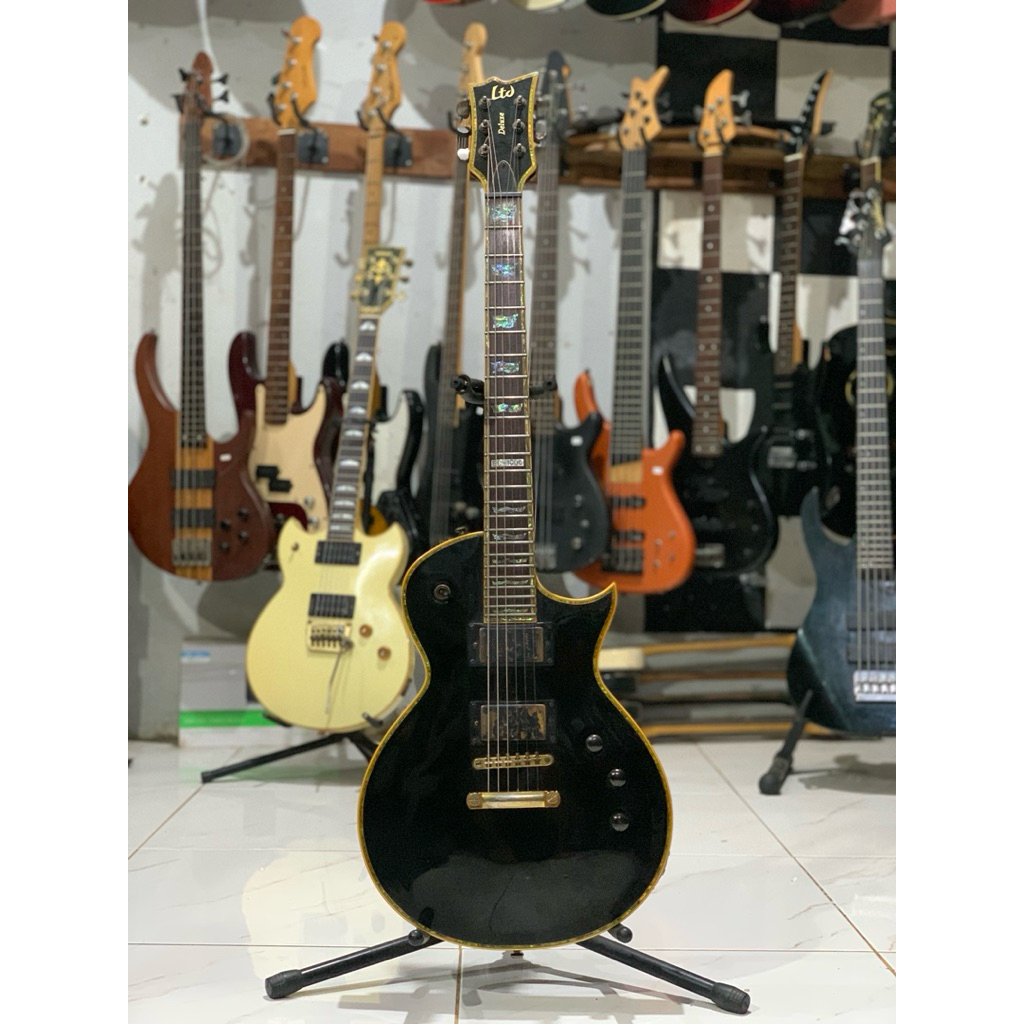 gitar les paul ltd ec1000 original