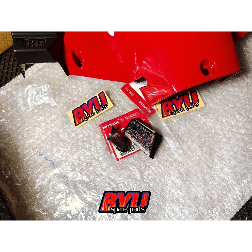 Penutup Choke karisma / Tutup lubang Choke batok depan atas + bawah Wave125 Karisma bagol Original H