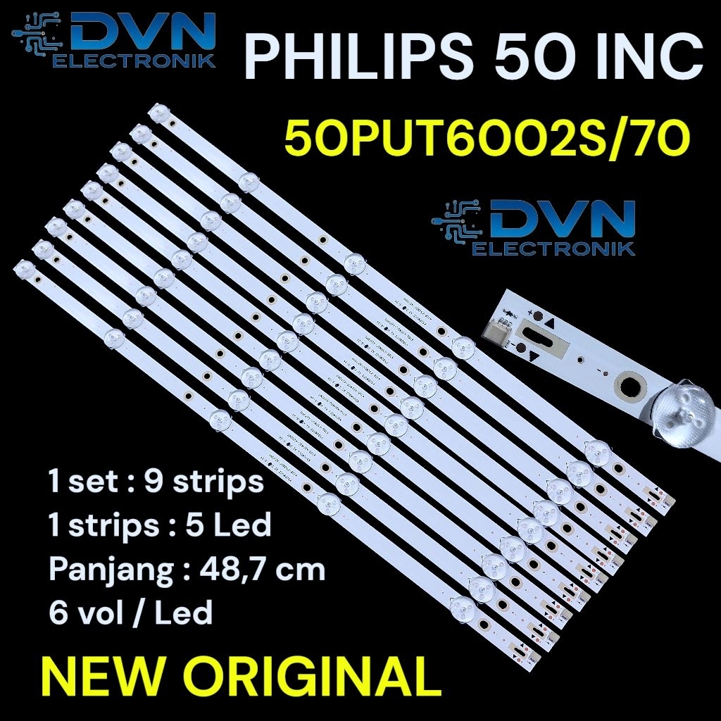 BACKLIGHT TV LED PHILIPS  PHILIP 50PUT6002S/70 BACKLIGHT TV PHILIPS 50 INC 5K BL LED BACKLIGHT TV PH