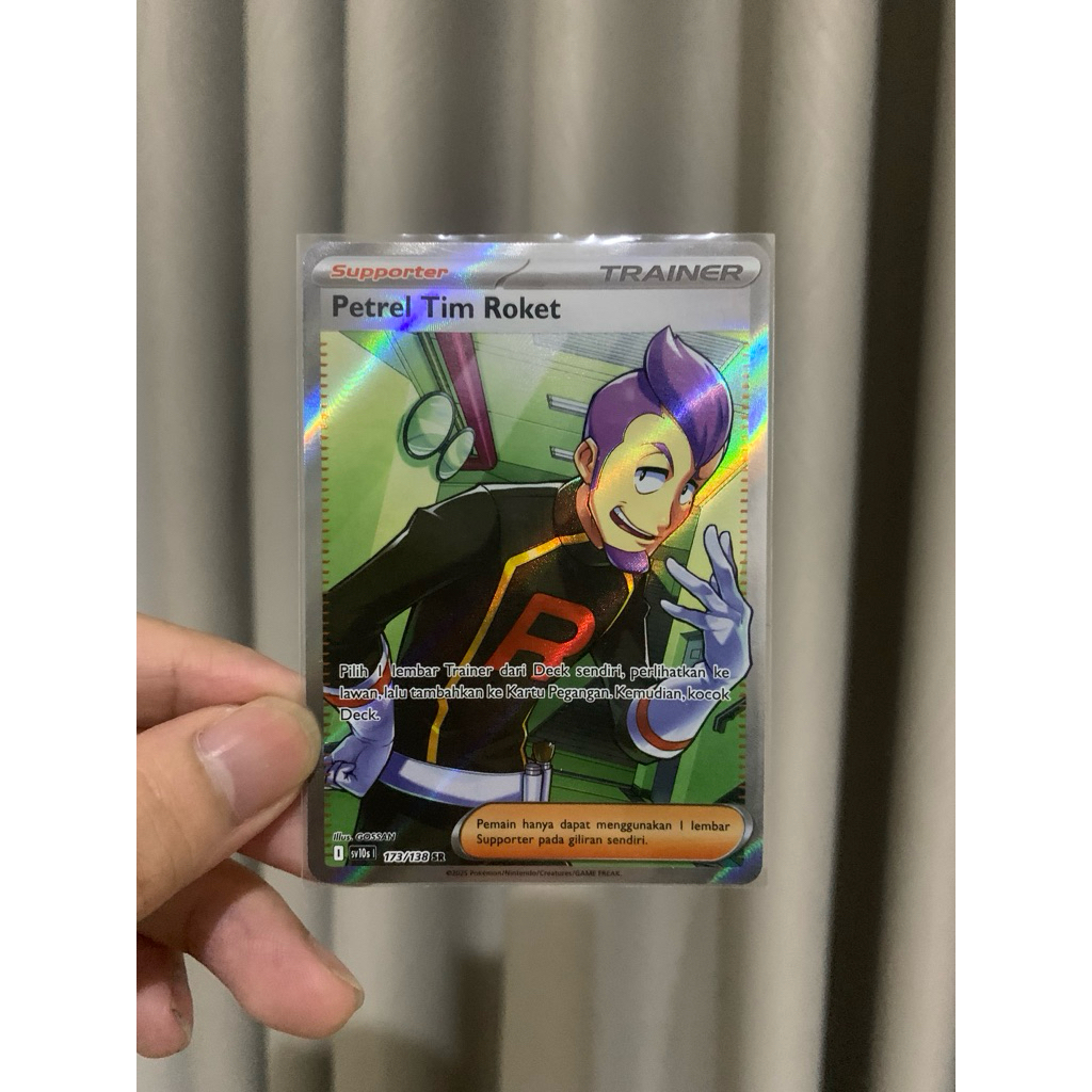Petrel Tim Roket SR | Pokemon TCG Indonesia