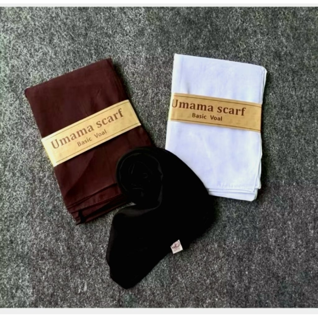 Hijab Umama Basic Voal Khusus Seragam Sekolah | Jilbab Anak Sekolah | Umama Basic Voal