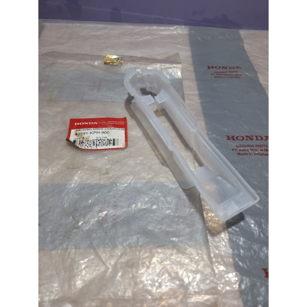 packing chain case plastik tahanan rante arm belakang honda karisma 125 original ahm honda 40591-KPH