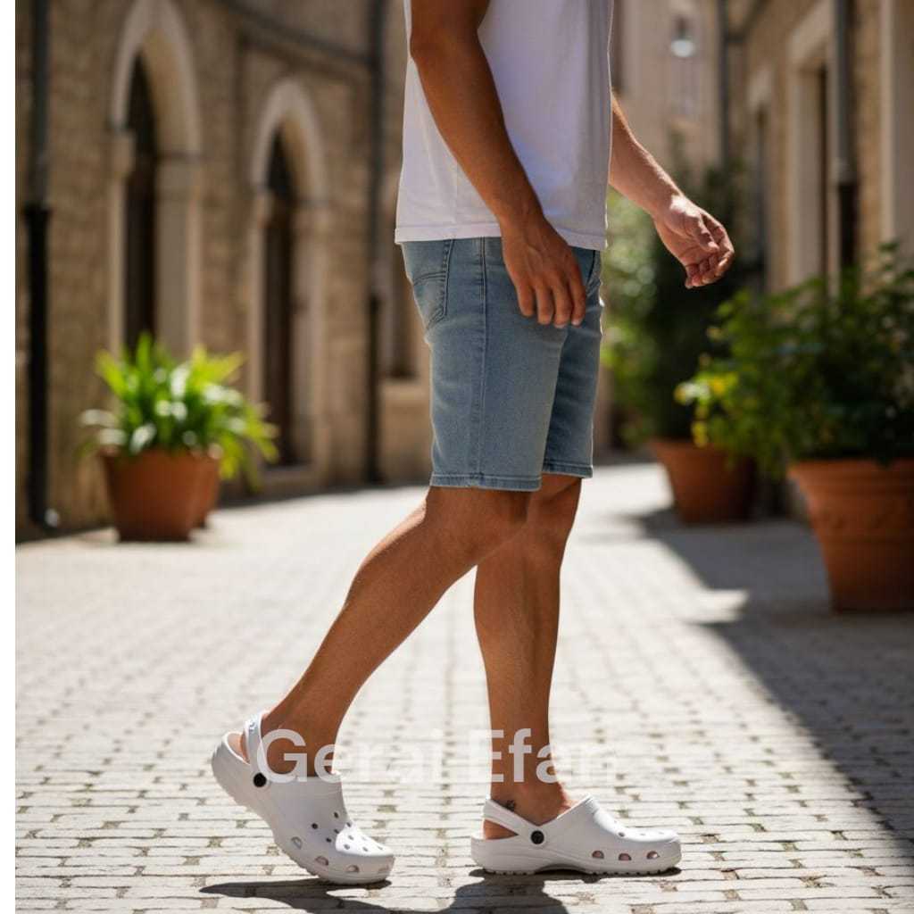 new hot deals sandal clog pria dewasa sandal slop pria sandal baim crocss tali belakang sandal pria