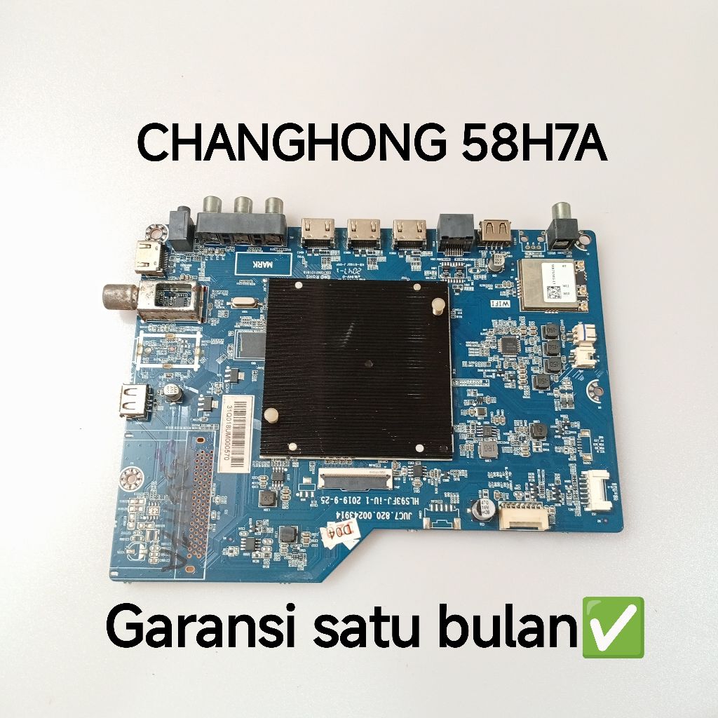 MAINBOARD TV CHANGHONG 58H7A MB-MOTHERBOARD-MOBO-MODUL MESIN TV CHANGHONG 58H7A