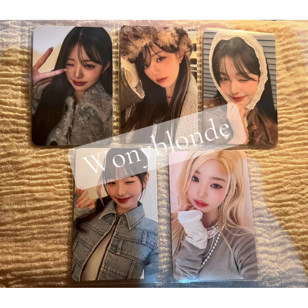 Photocard WONYOUNG IVE Emphaty, Mine, Amuse
