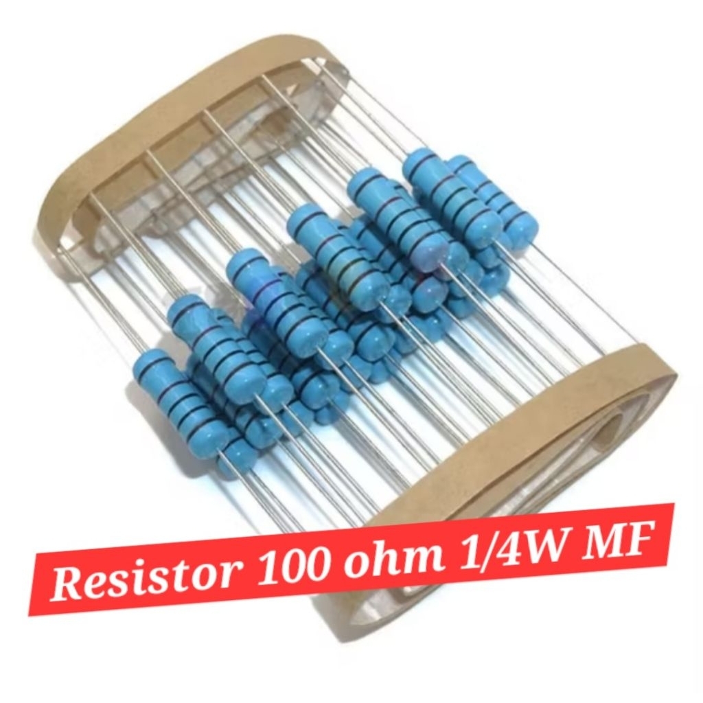 resistor 100 ohm 1/4 W original mf