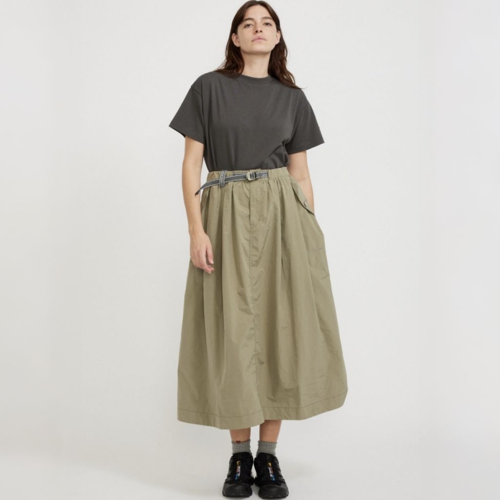 And Wander Oversized Cargo Skirt