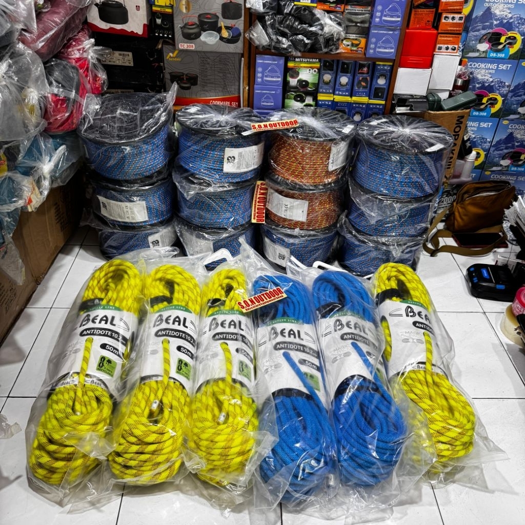 PERUSIK PRUSIK BEAL 6MM PARACORD TALI GUNUNG JIWA 6 MM