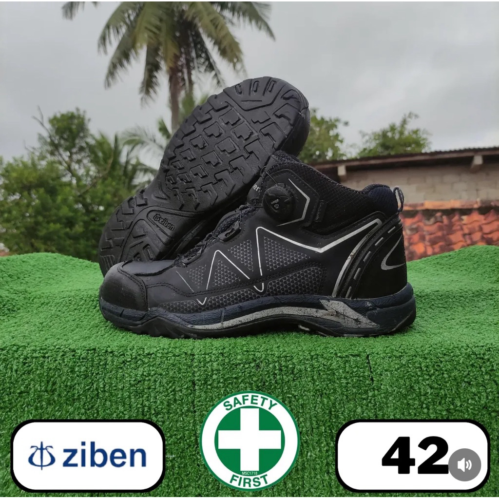 sepatu safety Ziben ZB-171S Boa Safety 42