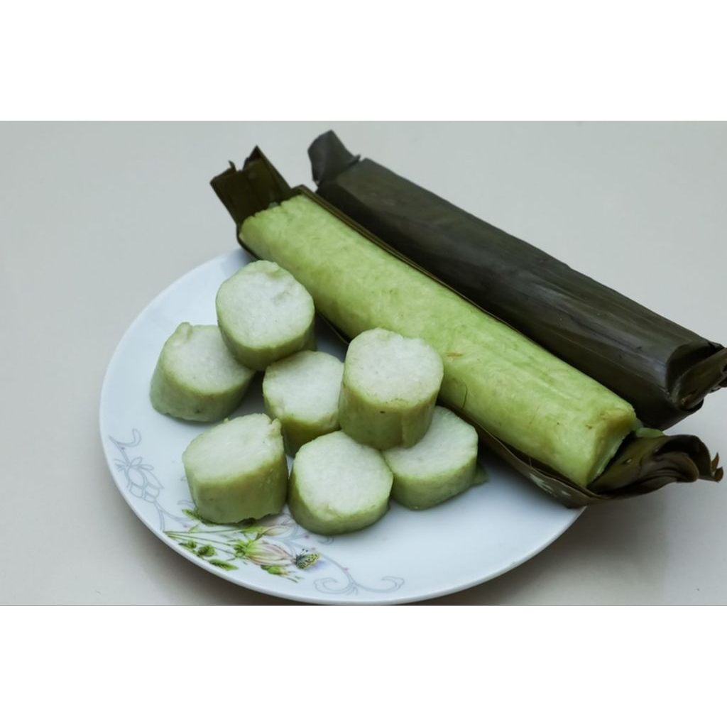 lontong daun pisang