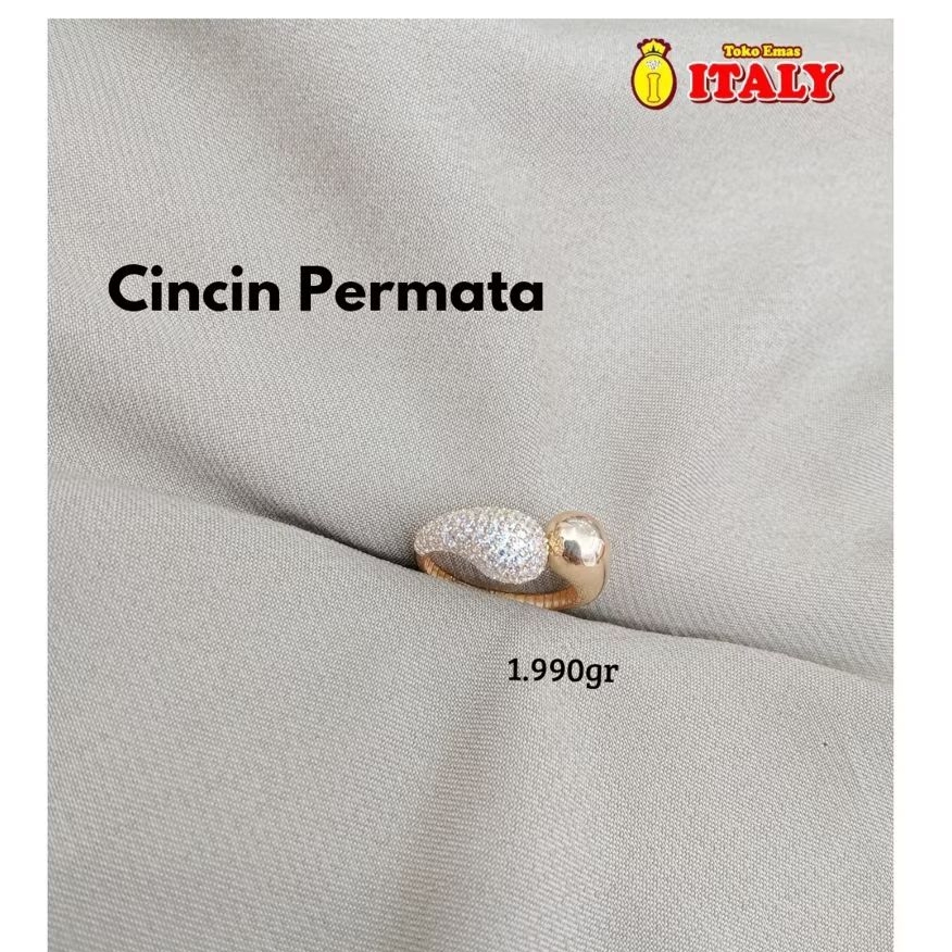 cincin emas tua oval lintr