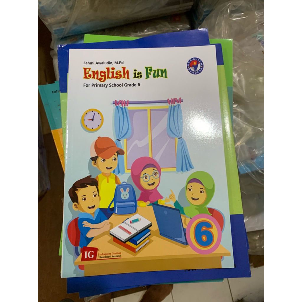 Buku Bahasa Inggris SD/Mi kelas 6
