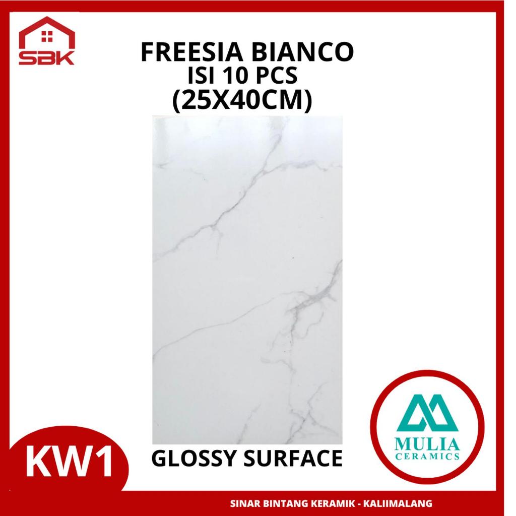 Keramik Dinding 25x40 Freesia Bianco Mulia