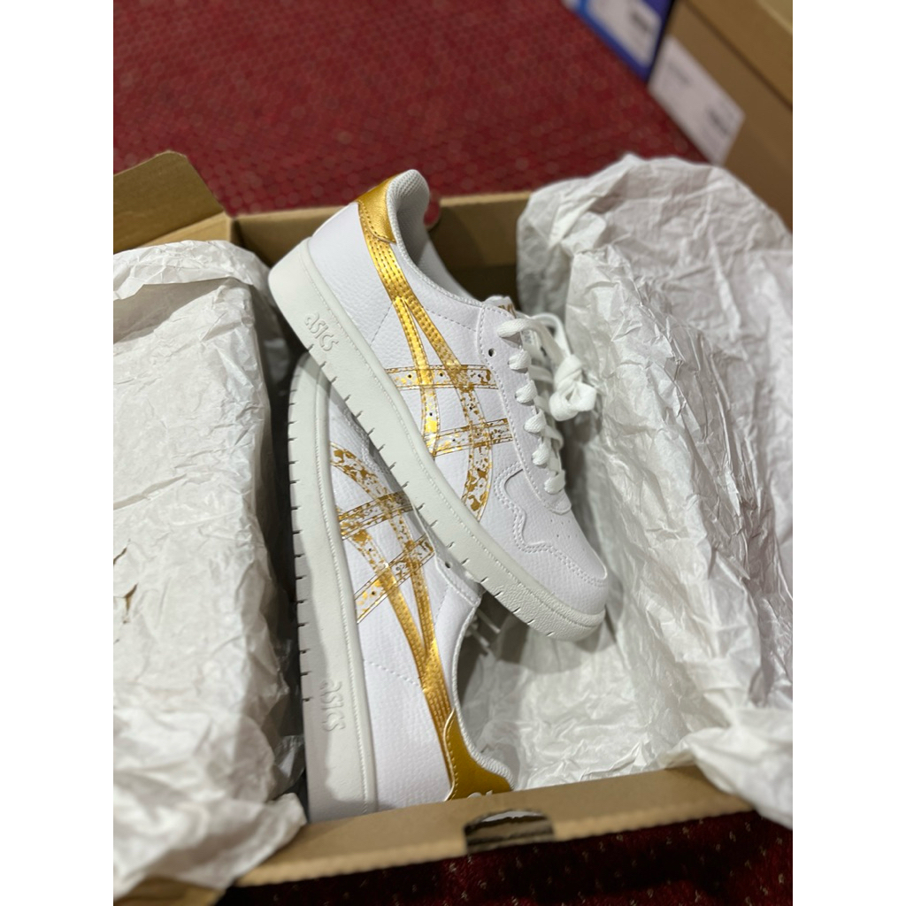Asics Japan S Casual Women White Gold Original