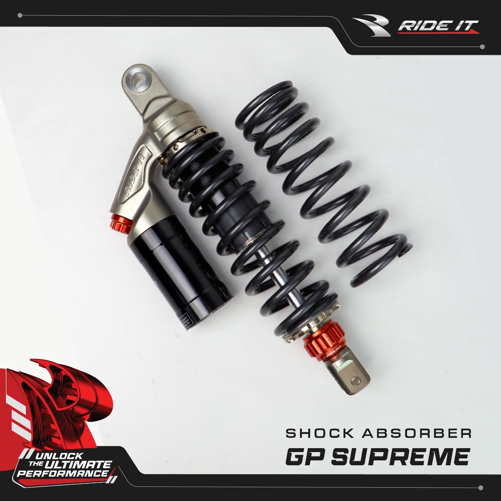 [RIDE IT] SHOCK ABSORBER GP SUPREME SET 2 SPRINGS/SHOCKBREAKER RIDE IT GP SUPREME